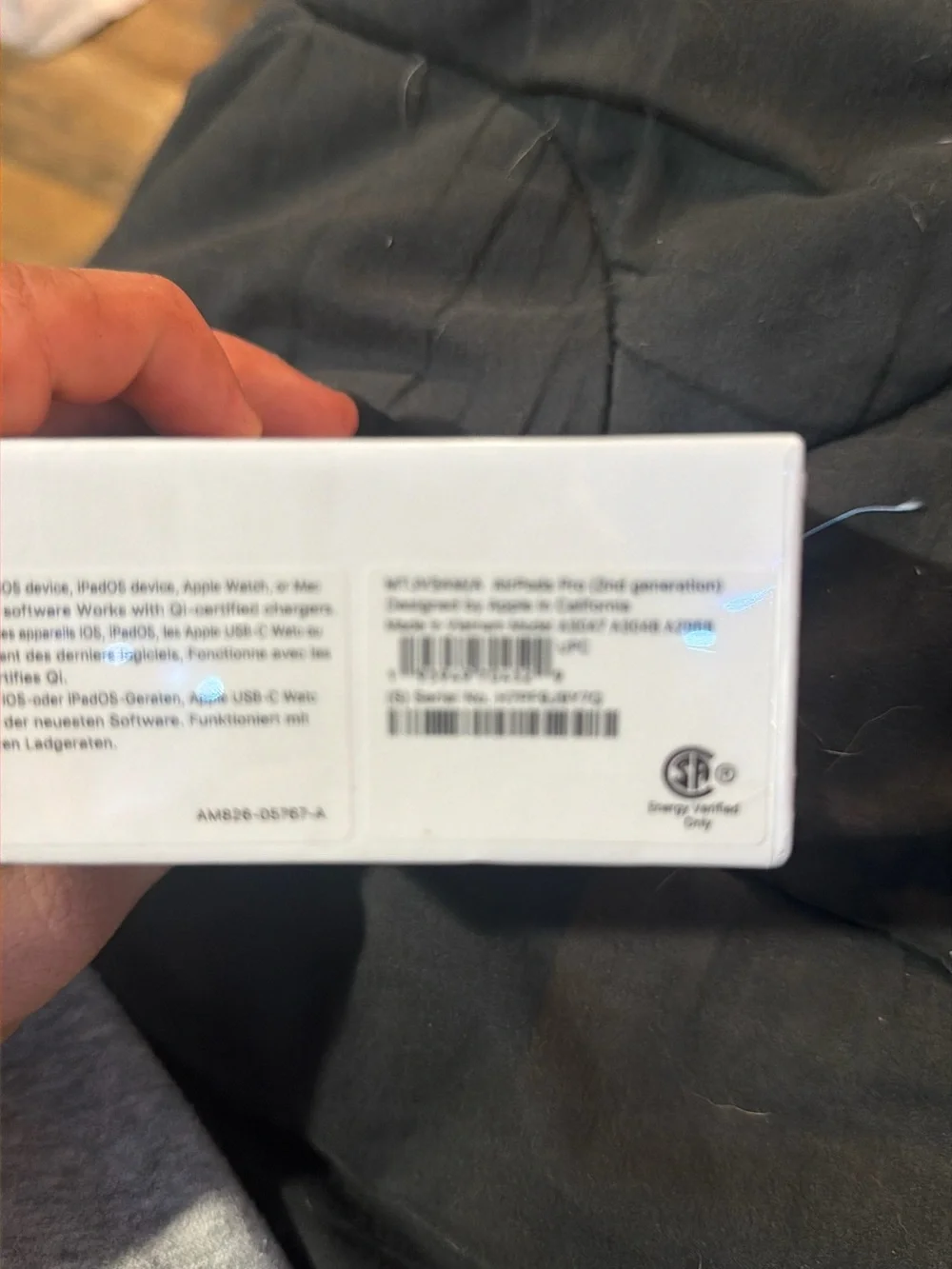 Apple White AirPods Pro (Gen 2) with Retail Box & Receipt
